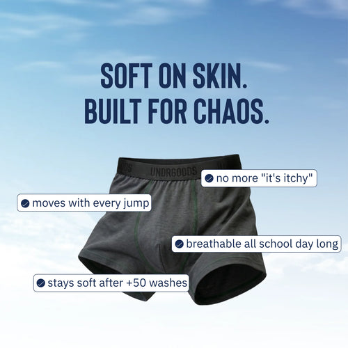 Boys Trunk Grey